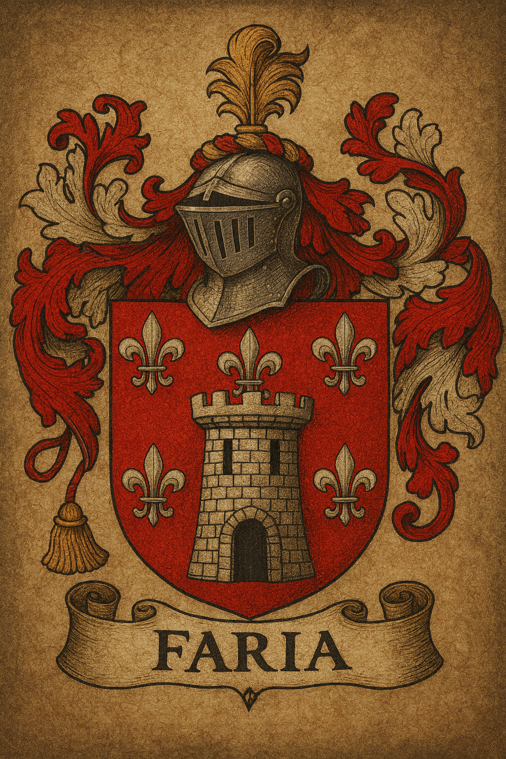 Brasão da Família Faria